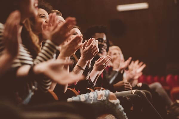 People Clapping after a Theater Performance in Illinois