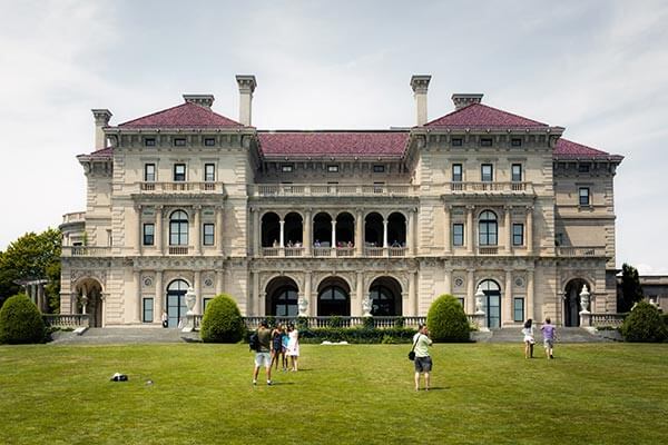 The Breakers Mansion in Rhode Island