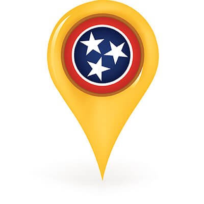 tennessee map pin