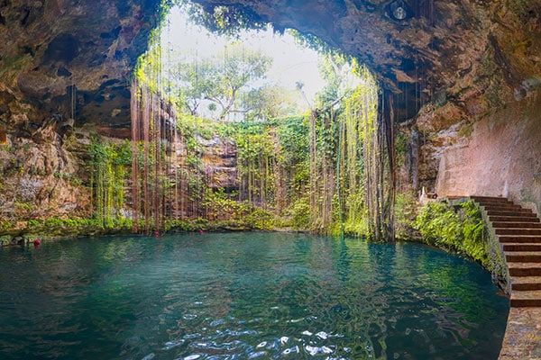 Grotto in Mexico