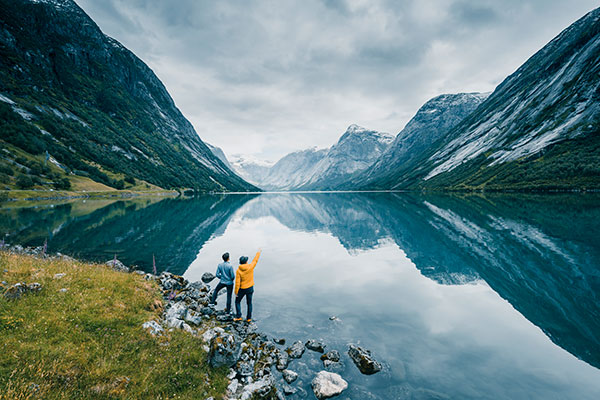 Lake in Norway