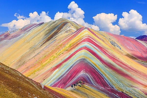 rainbow mountain, Peru
