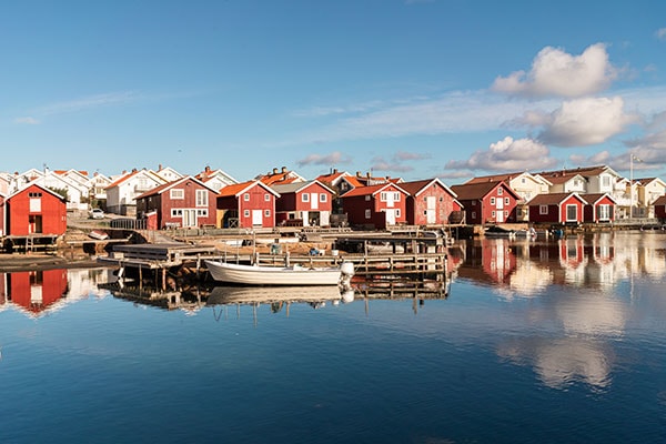 Sweden, fishing village