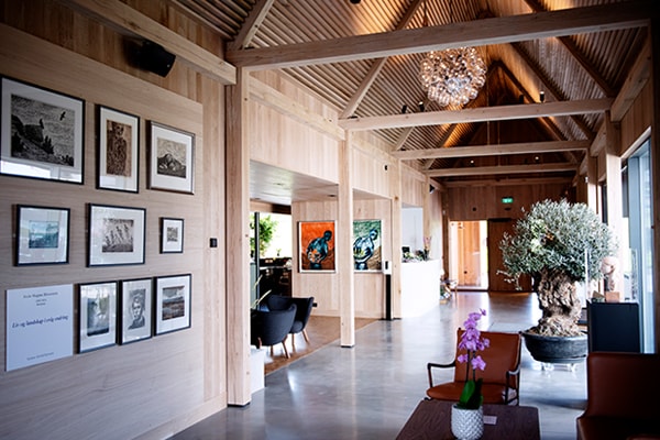 Utstein Kloster lobby
