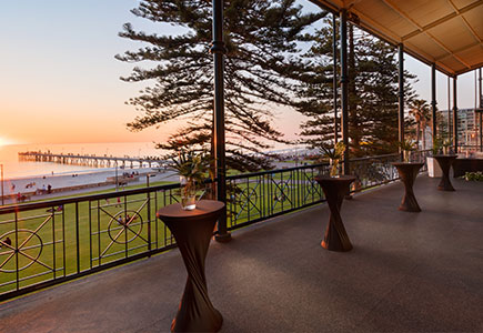 Balcony at Stamford Hotel Adelaide