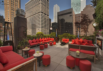 Rooftop Space at Kimberly Hotel