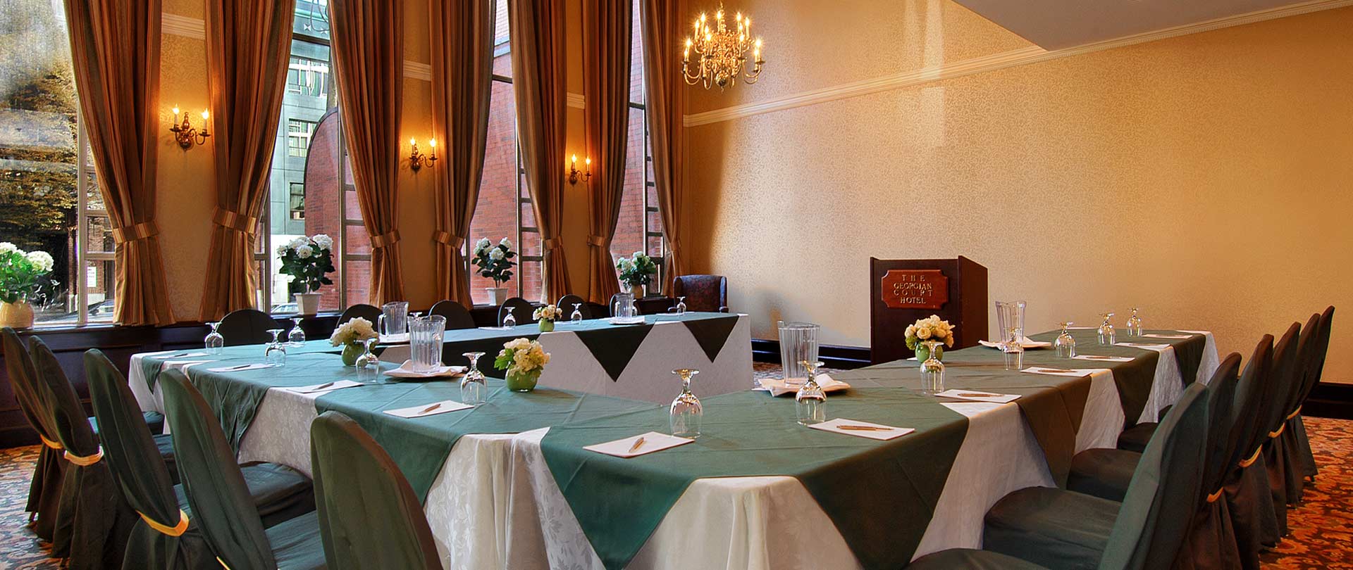 Georgian Court meeting room