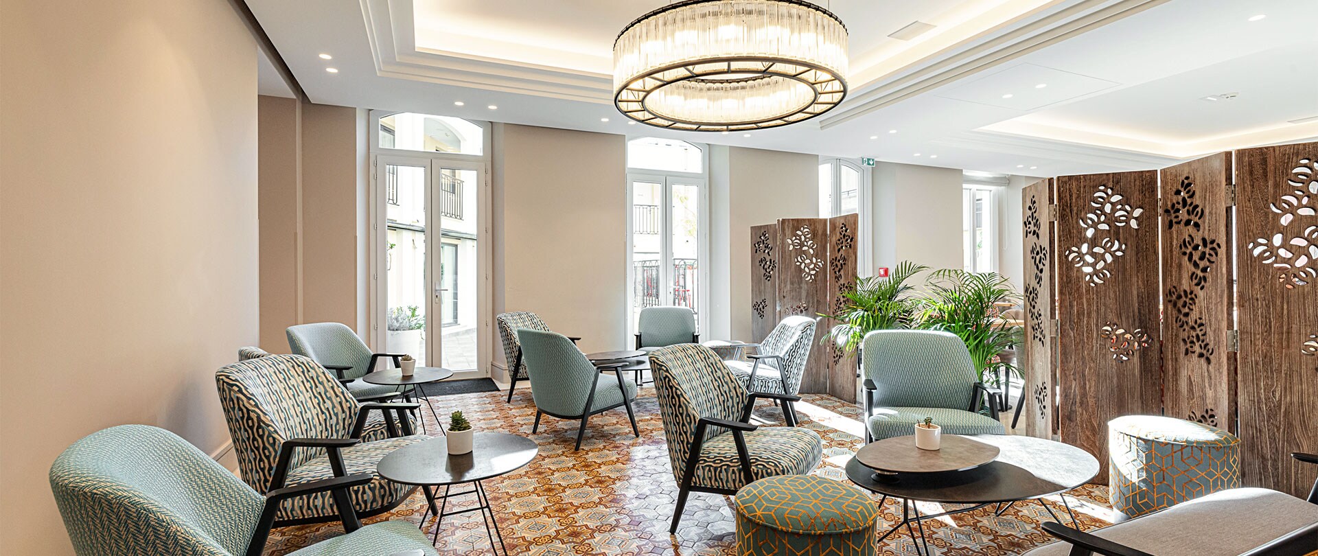 Lounge, Hotel Apollinaire Nice